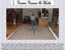 Tablet Screenshot of creativeceramicandmarble.com